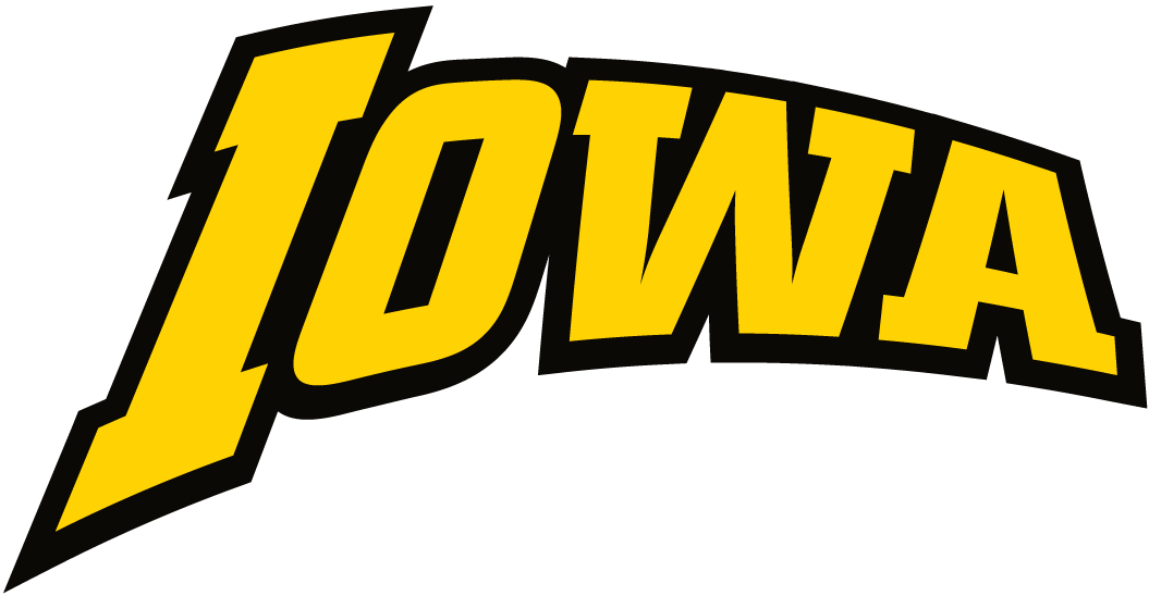 Iowa Hawkeyes Wordmark Logo - NCAA Division I (i-m) (NCAA i-m 