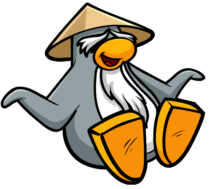 Wise Penguin Character - Fun Cartoon Illustration for Kids & Education
