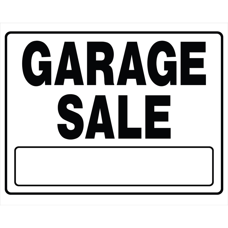 Printable Garage Sale Sign - Printable World Holiday