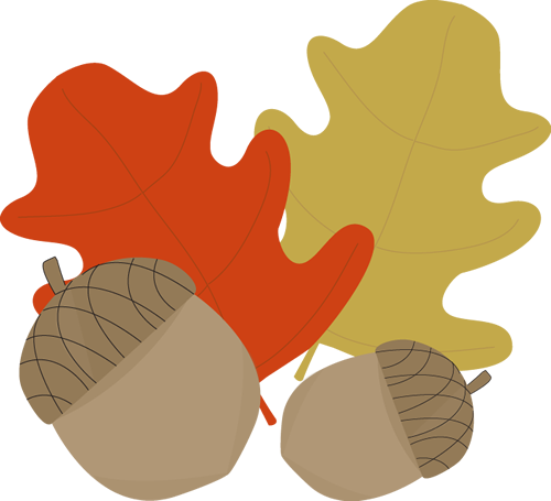 Fall Leaves And Acorns Clipart Images  Pictures - Becuo