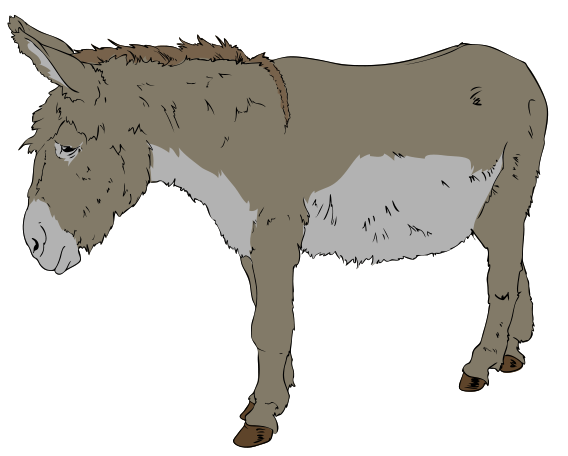 Mule Clipart Shrek Character - Donkey From Shrek Png - Free Transparent PNG  Clipart Images Download