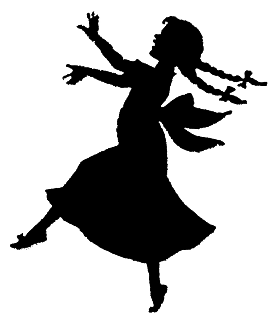 Dancing Girl Silhouette Png Images  Pictures - Becuo 