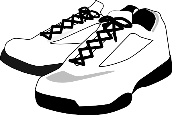 Running, Shoes Clip Art at Clipart library - vector clip art online 
