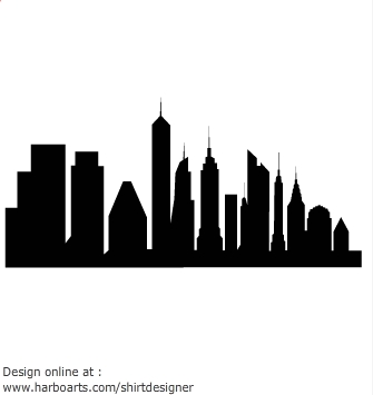 New York Skyline ? Vector Graphic | Online Design Software 