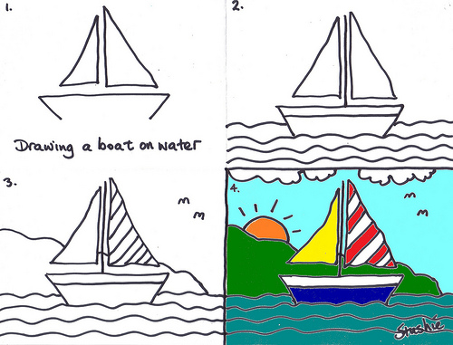 How to Draw a Ship – Really Easy Drawing Tutorial