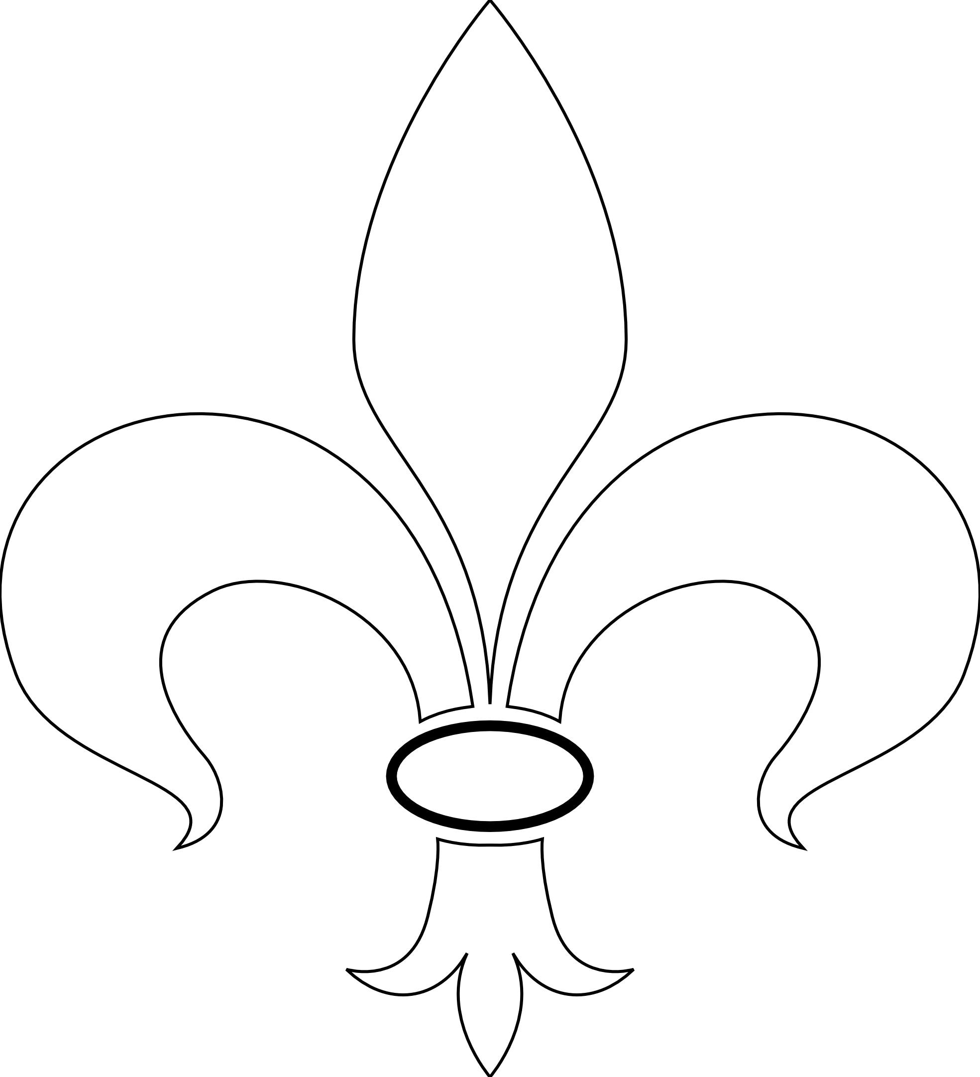 Fleur De Lis Transparent Background : They must be uploaded as png ...