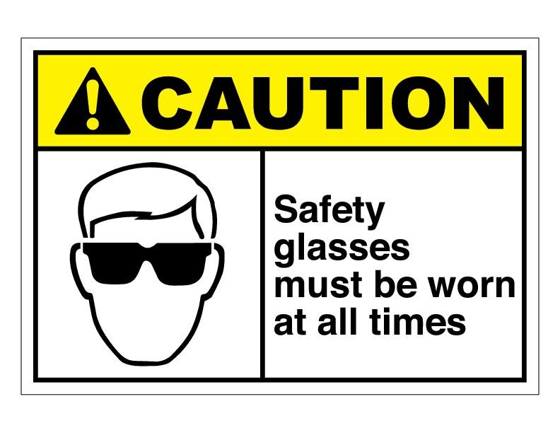 cartoon safety glasses