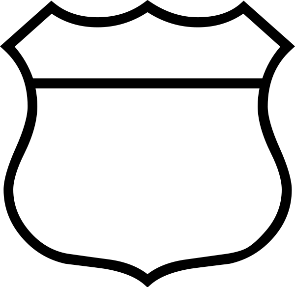Blank Logo Shield - Clipart library