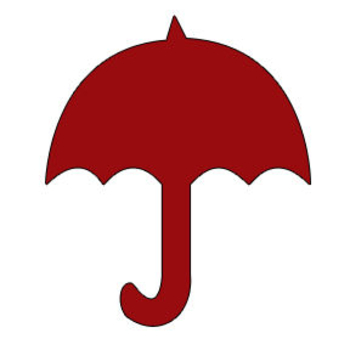 Red Closed Umbrella | Clipart library - Free Clipart Images