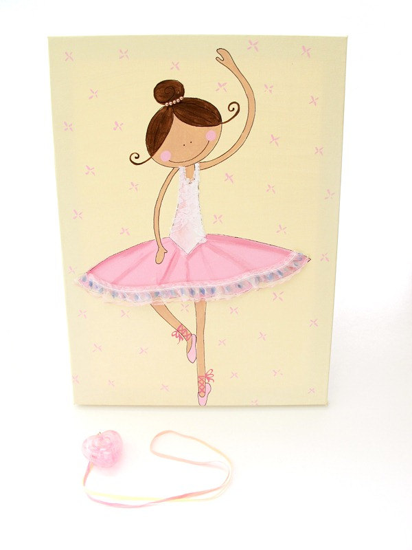 Popular items for ballerina painting 