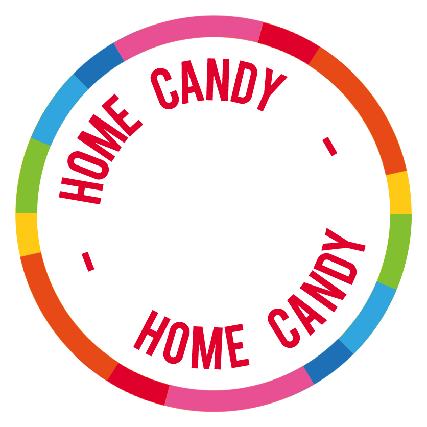 Home Candy - Vibrant Brand Logo for Sweet Treats & Custom Confections