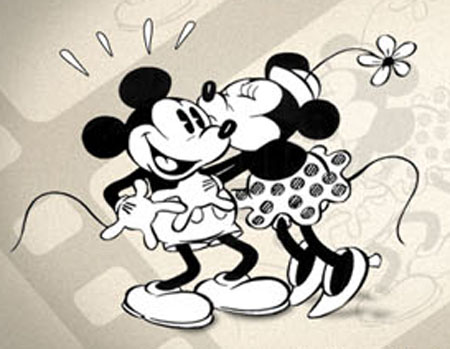 Baby Mickey Mouse Clipart Black And White images