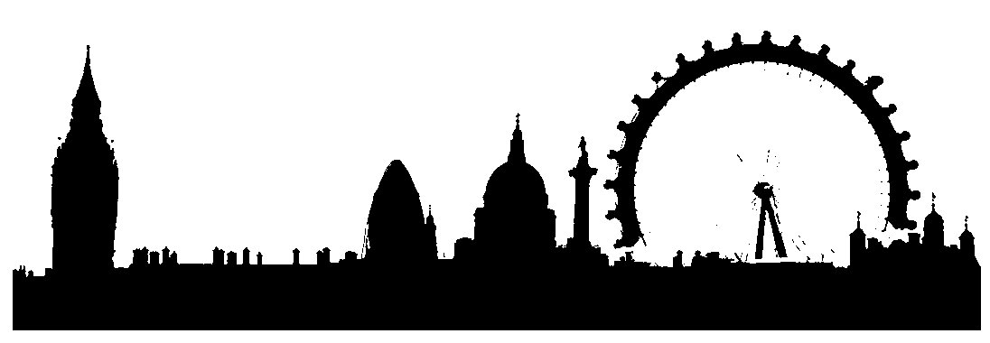 London Skyline Silhouette - Clipart library