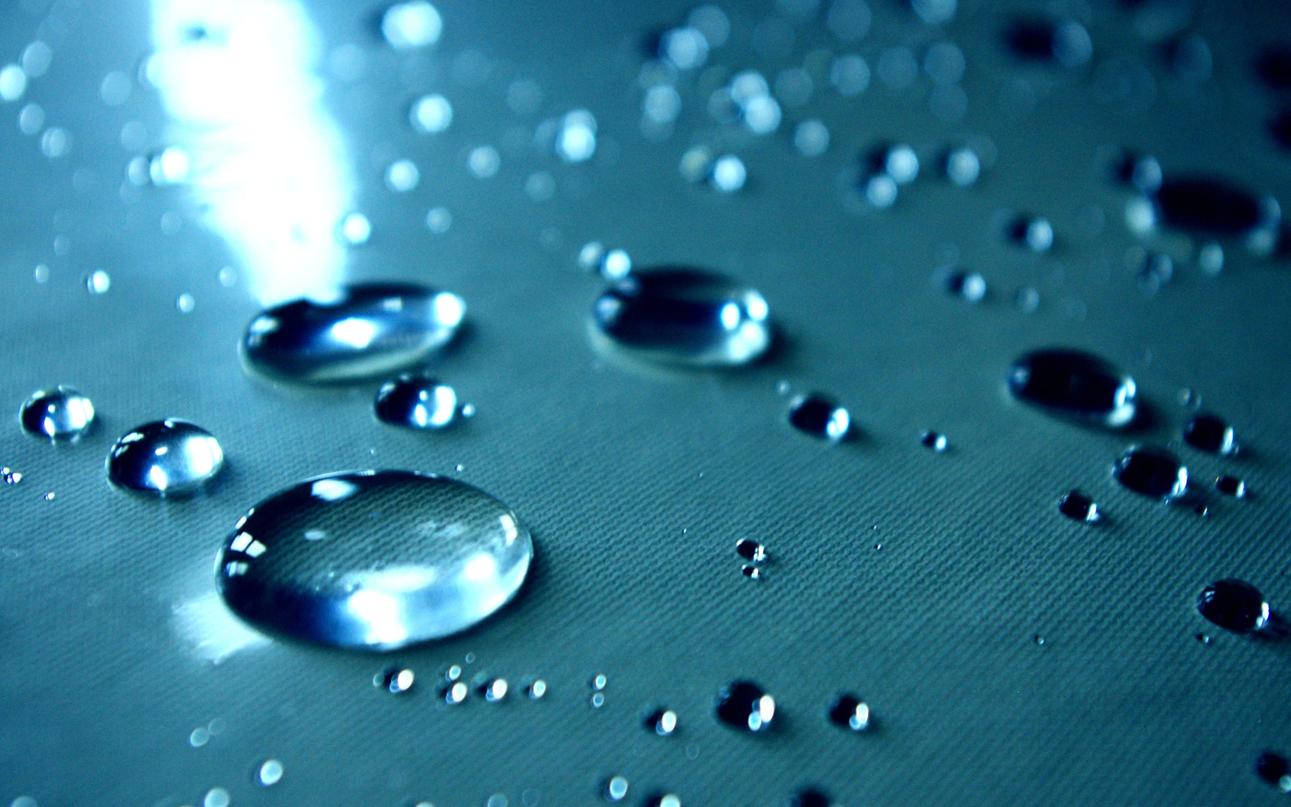 Water droplets Wallpaper 4K Macro Purple light Closeup CD 6383