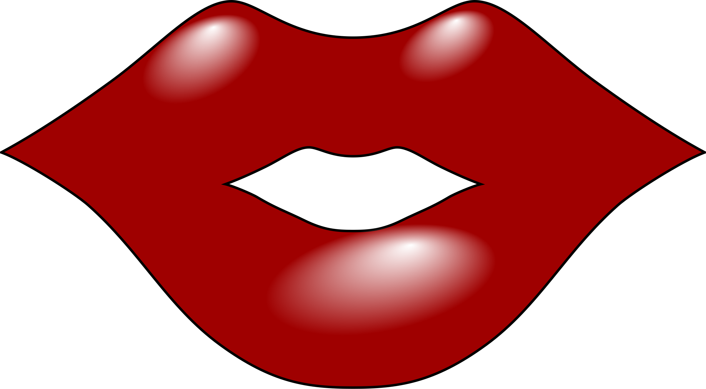 Red Lip - Clipart library