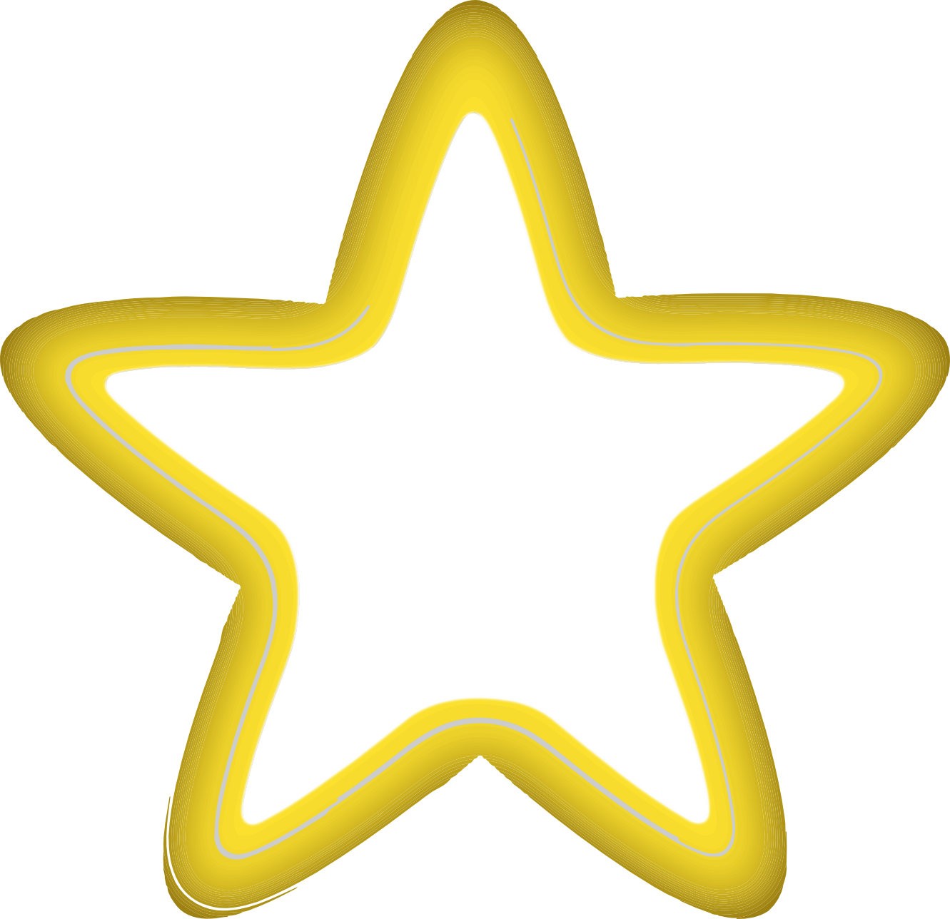 Images For  Yellow Star Clip Art