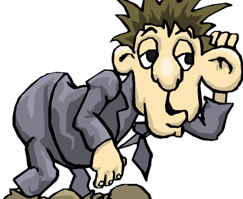 Stressed Businessman Cartoon - Visual for Workplace Stress & Burnout Content