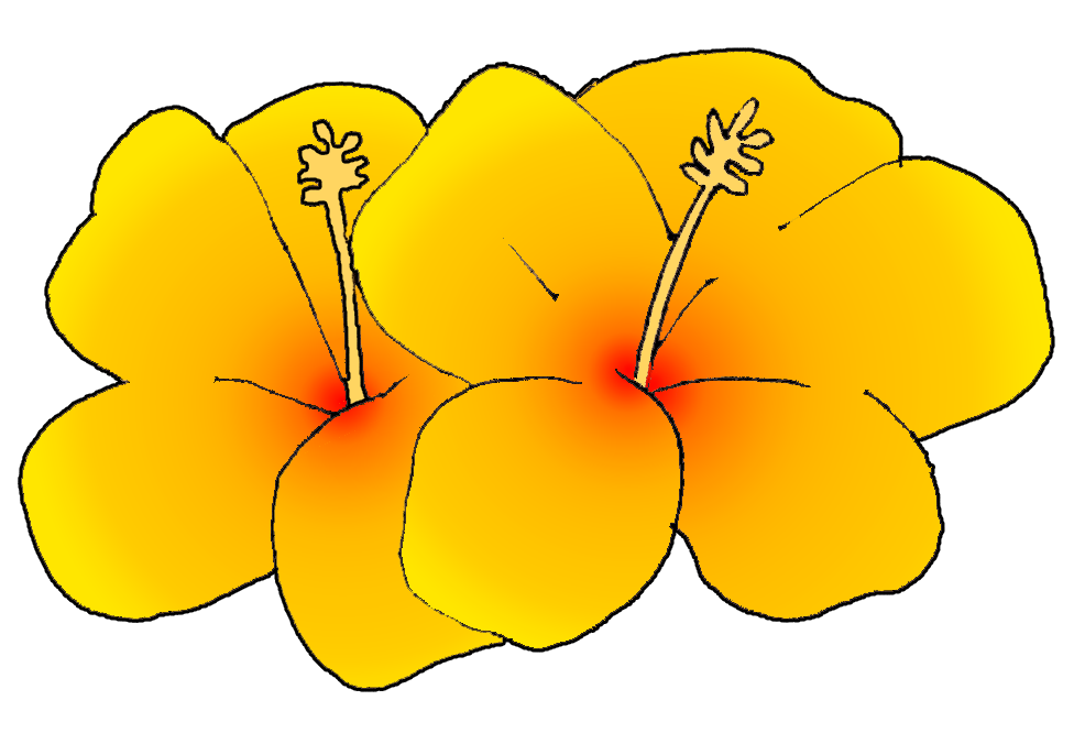 Clip Art Hawaiian Flowers Images  Pictures - Becuo