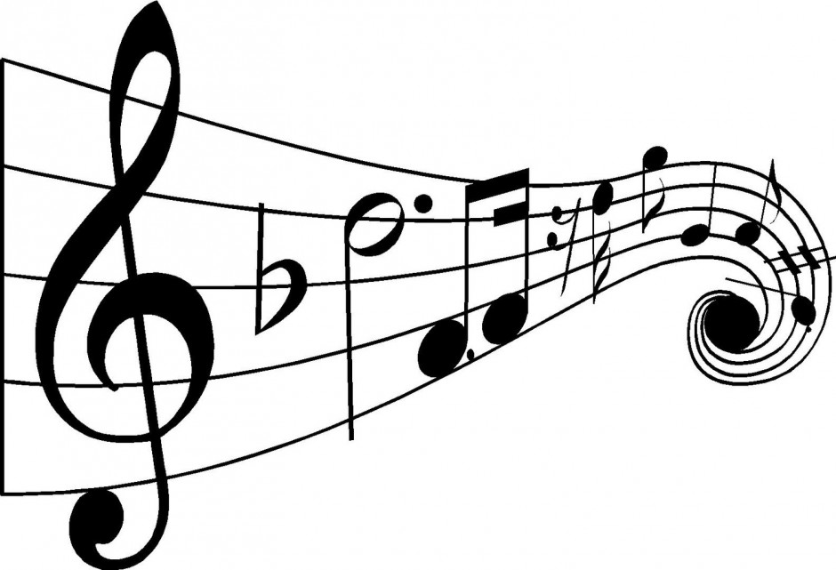 Music Note Coloring Pages Vector Of A Cartoon Musical Trout 142240 
