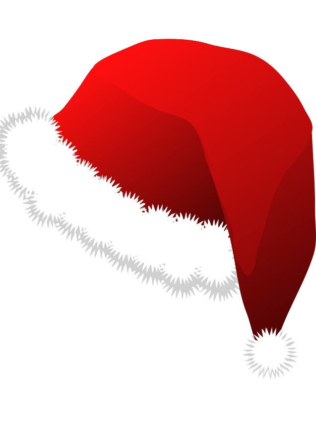 Santa Claus Hat Clipart, vector clip art online, royalty free 