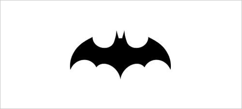 small batman tattoo logo