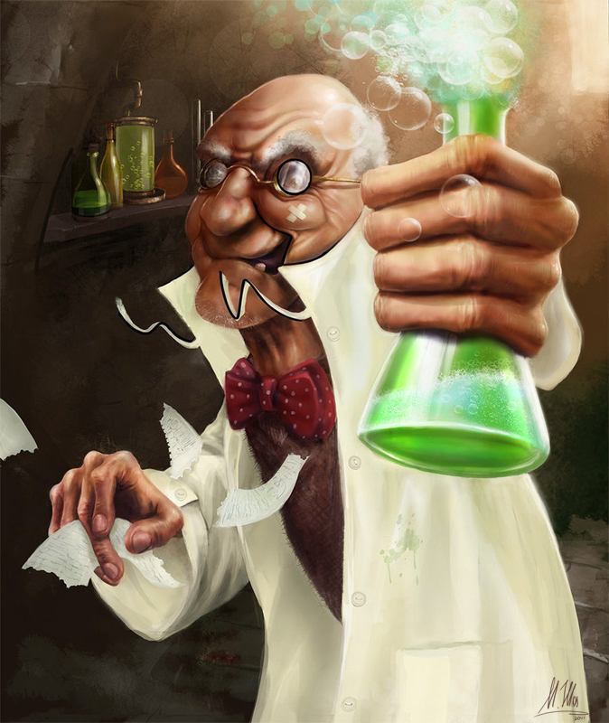 Безумный ученый очень боялся. Чокнутый профессор Химик. Сумасшедший профессор. Злой ученый. Сумасшедший ученый Химик.