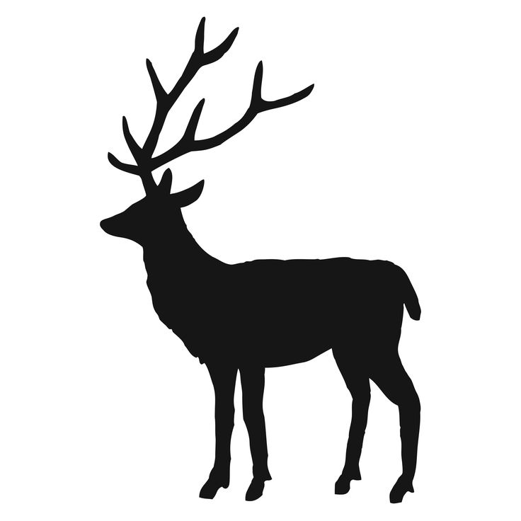 Stag silhouette | tattoo | Clipart library