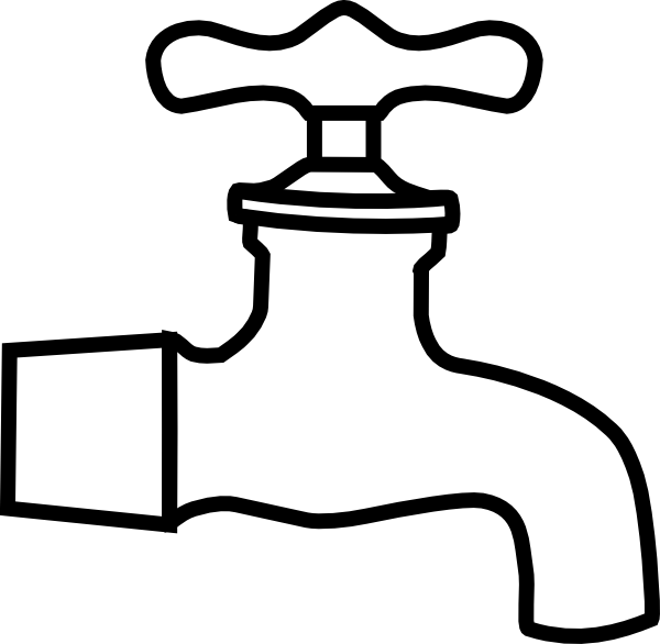 Faucet clip art - vector clip art online, royalty free  public domain