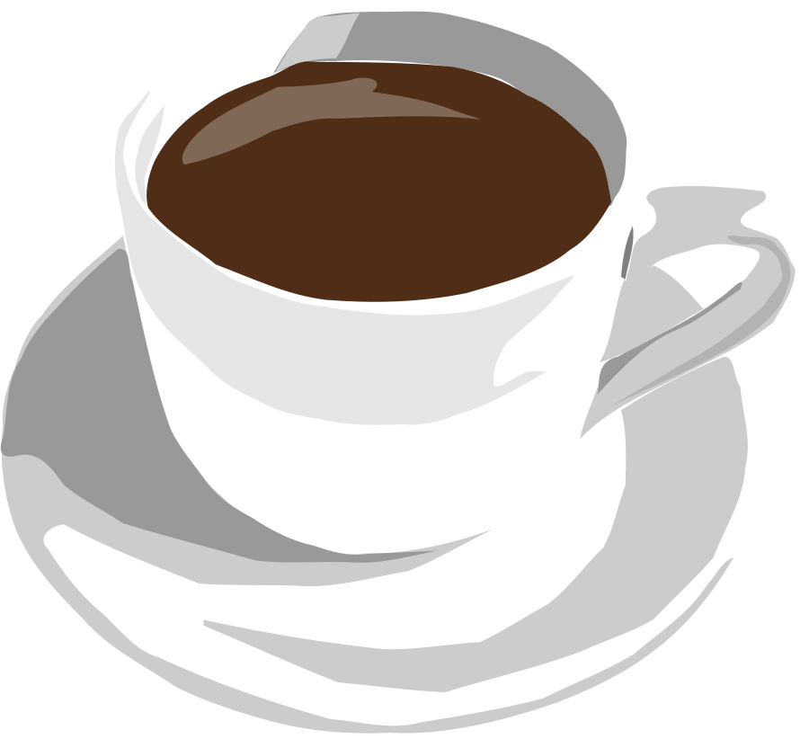 Coffee Cups Clipart, vector clip art online, royalty free design 