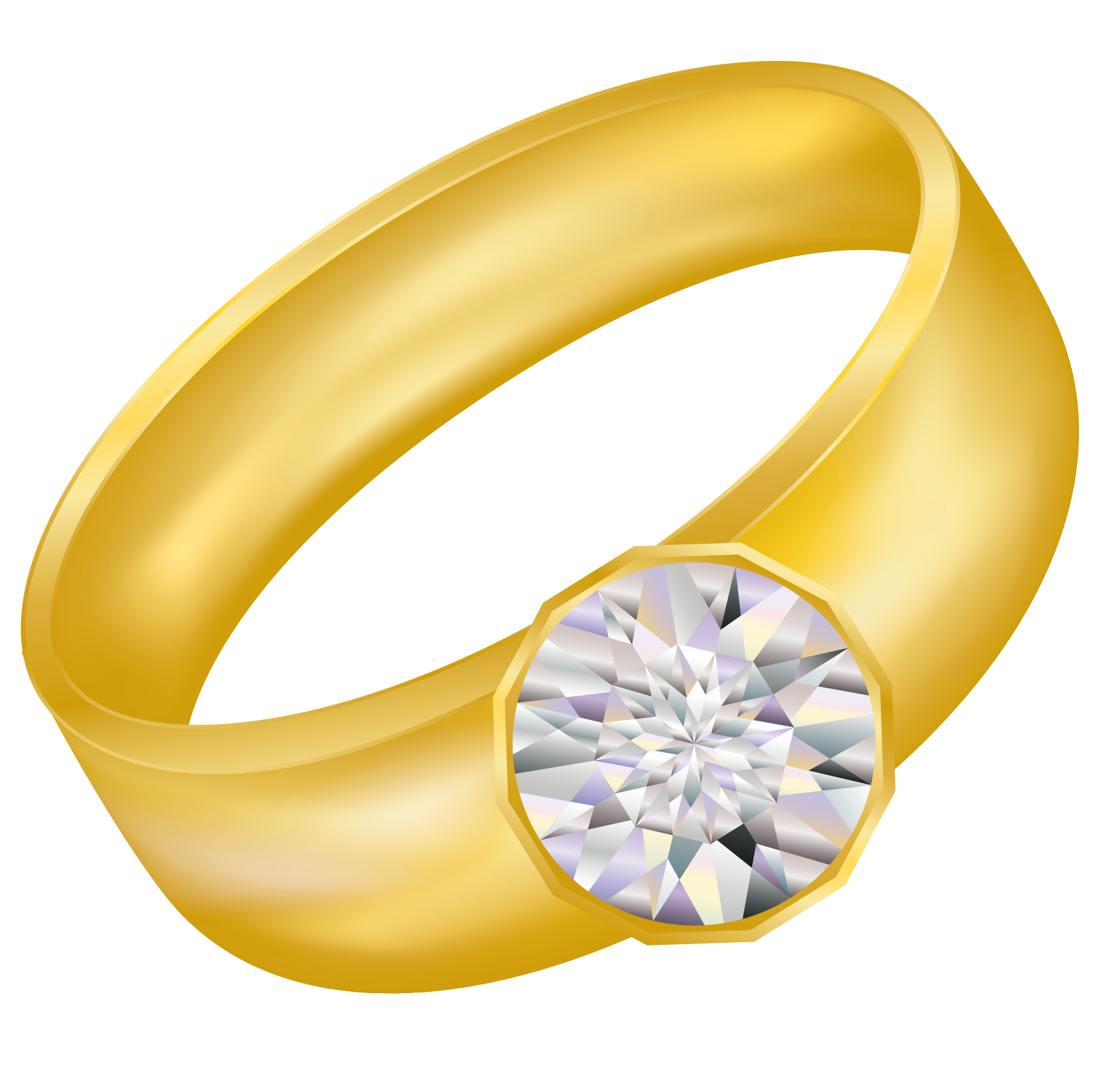 Diamond Engagement Ring Stock Illustration - Download Image Now - Diamond  Ring, Bridal Shower, Bride - iStock