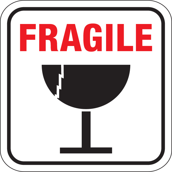fragile label printable