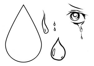 How to Draw Tears, Step by Step, Eyes, People, FREE Online Drawing 