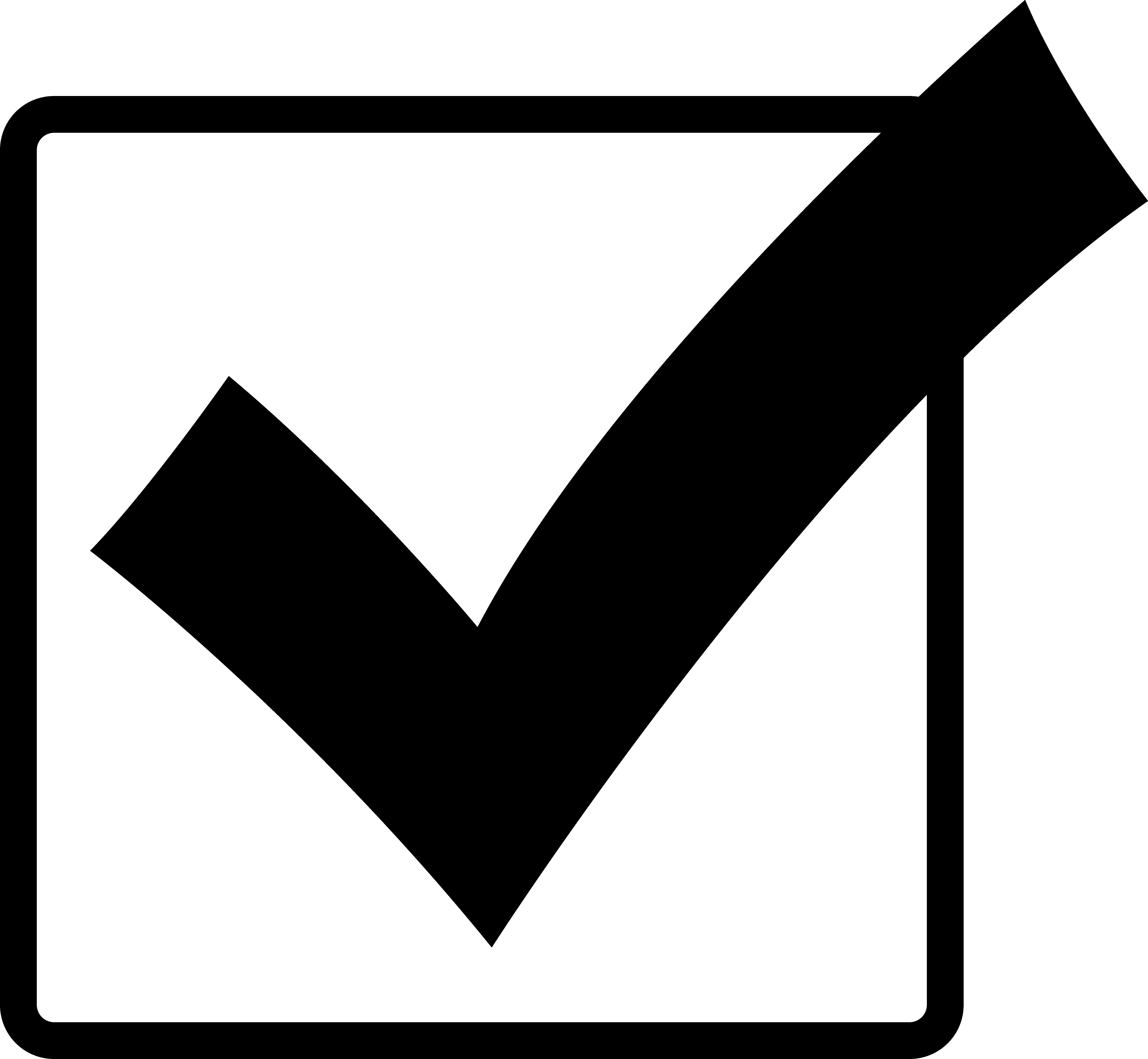 black checkmark png