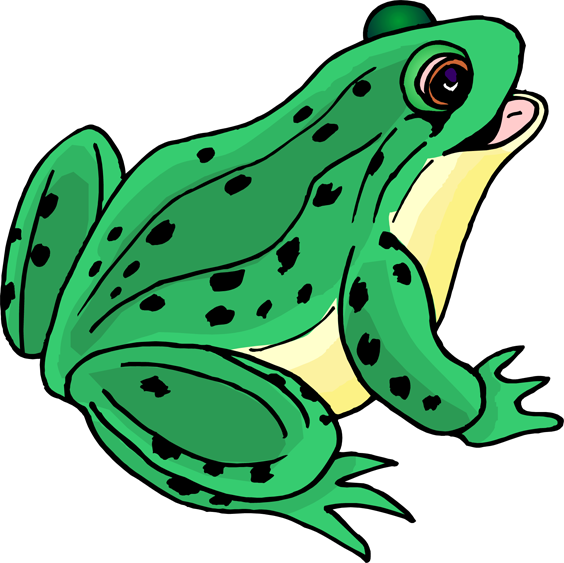 Green Frog Clip Art - Clipart library
