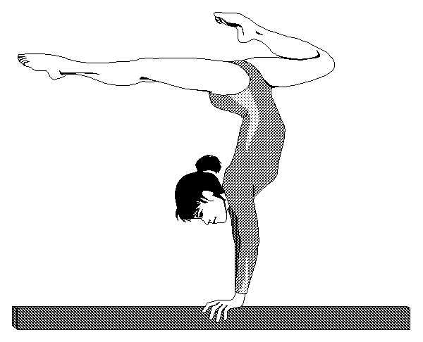 Gymnastics Handstand Split on Balance Beam - Technique & Training Guide