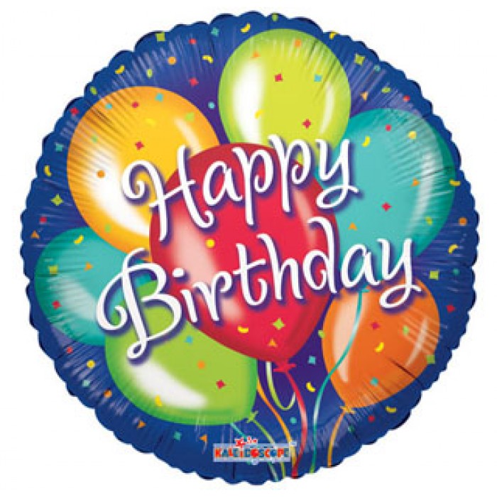 happy birthday balloons small - Clip Art Library
