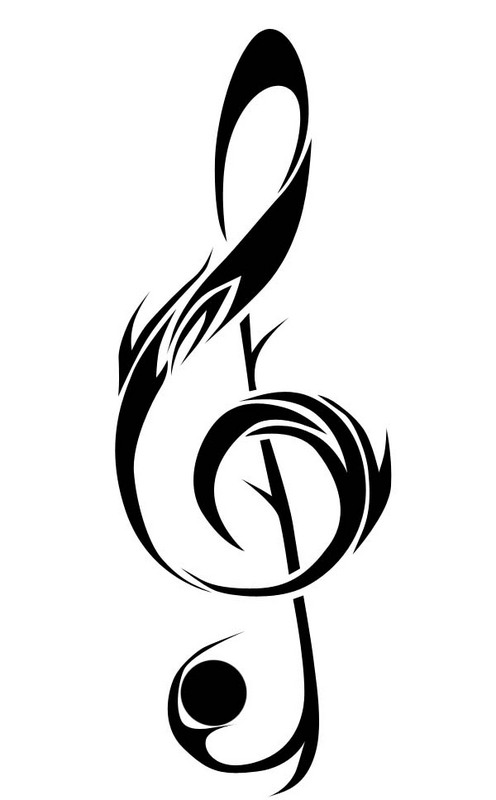 how to draw a Music Note Read Symbol Easy 🎶Tattoo Como dibujar una nota de  la musical step by step - YouTube