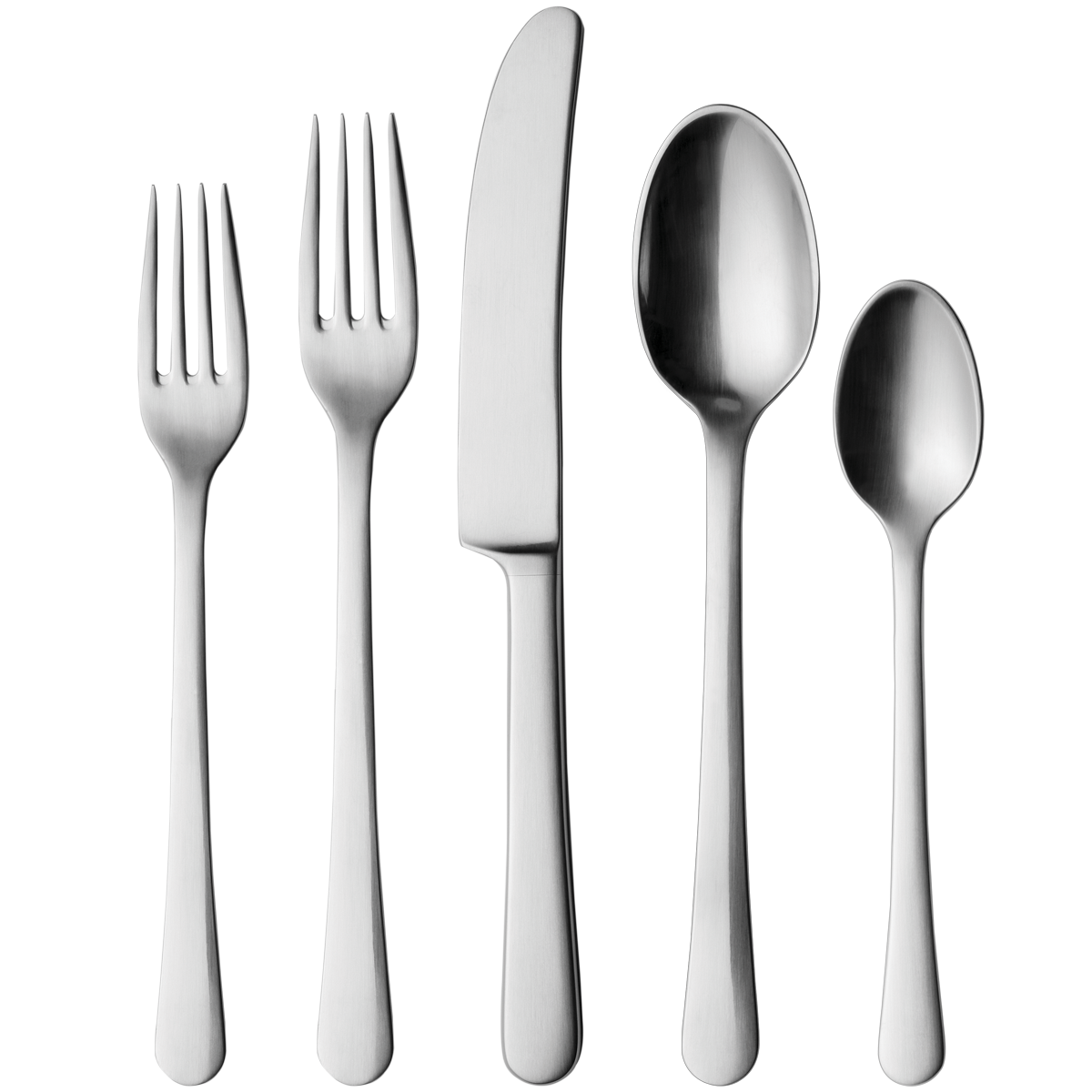 Flatware | StudioLX - Copenhagen Stainless Steel Silverware - 5-pc