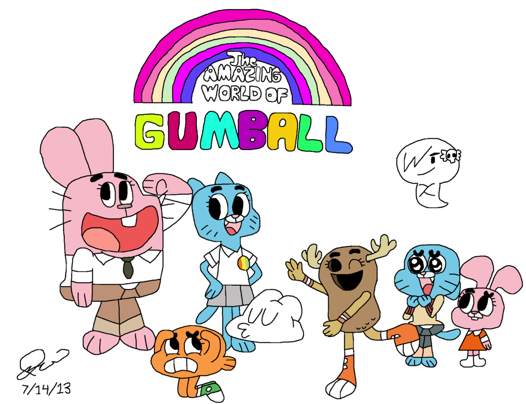 Gumball Watterson Bing Cartoon Network PNG, Clipart, Amazing World Of  Gumball, Area, Art, Artwork, Beak Free