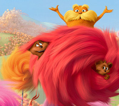 flowers from the lorax - Clip Art Library