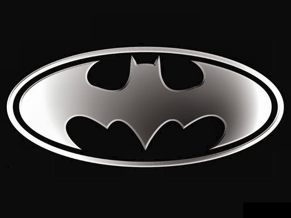 logo batman silver - Clip Art Library