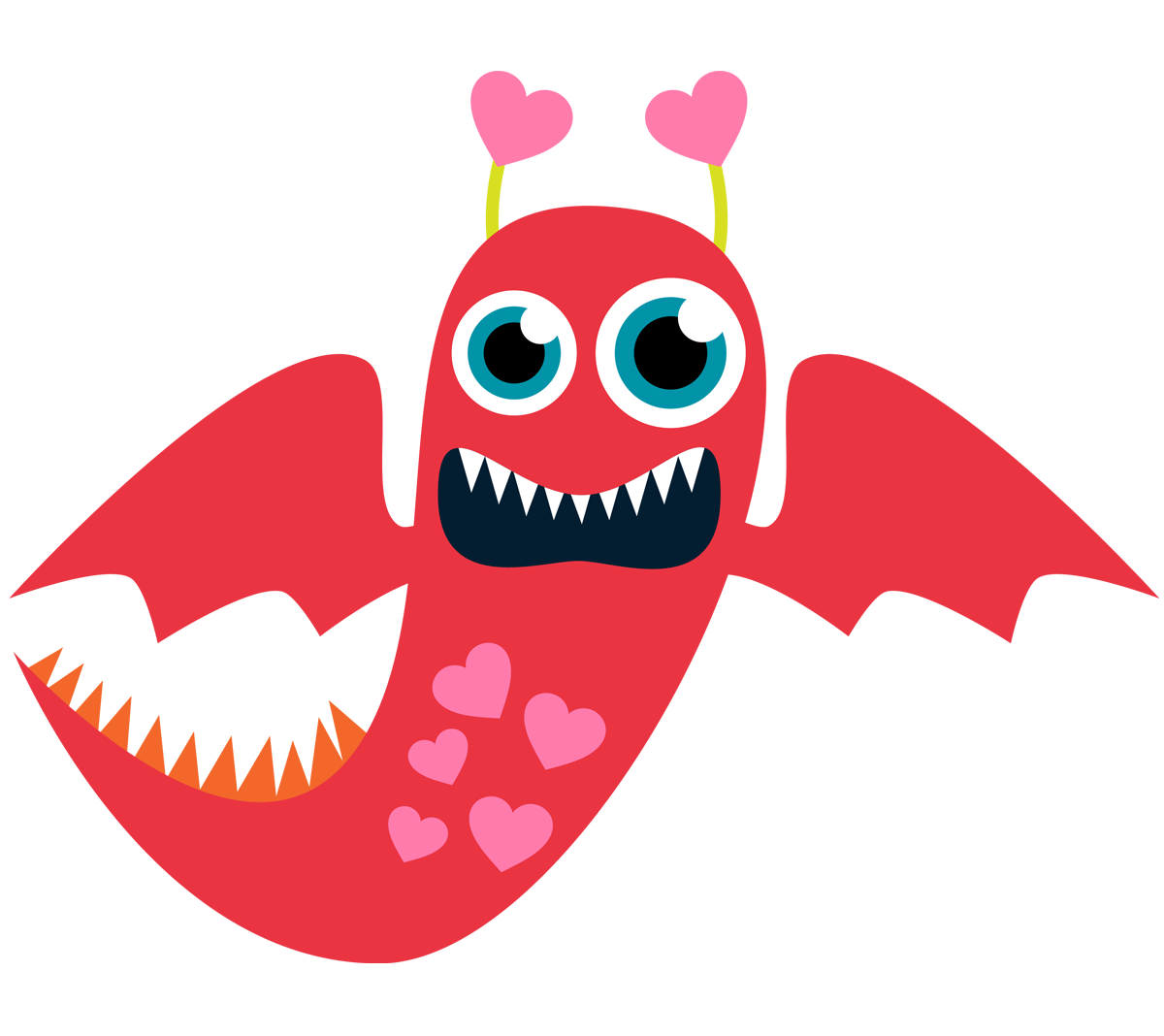 Valentines Monster Clip Art Clip Art Library