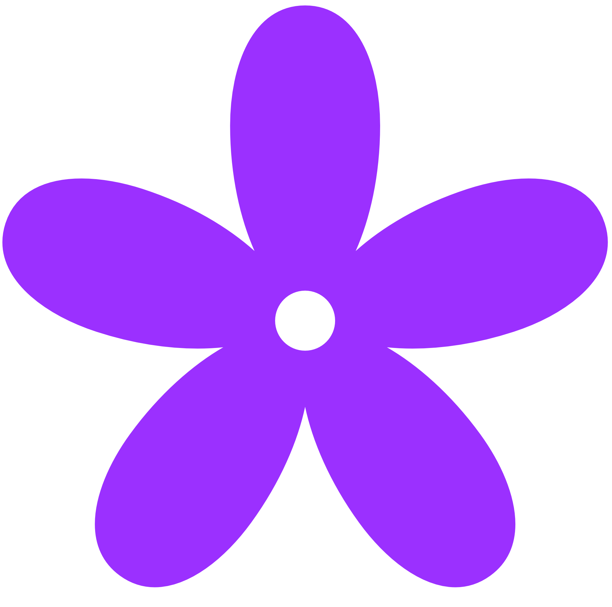 purple wildflower clipart