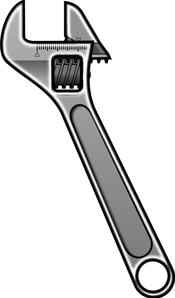 Hand Drawn Adjustable Spanner Stock Illustration - Download Image Now - Adjustable  Wrench, Engraving, Adjustable - iStock