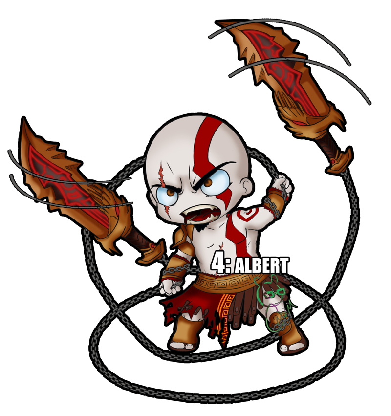 Kratos Skull from God of war, a card pack by Ephrem Rokk - INPRNT