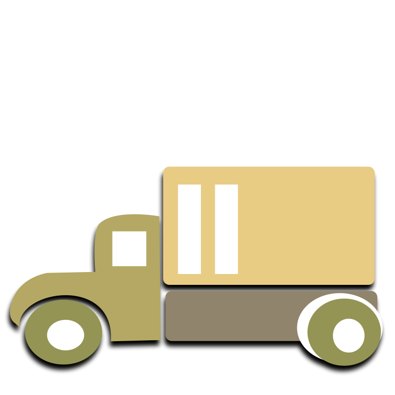 Delivery Truck Illustration for Logistics and E-Commerce Websites