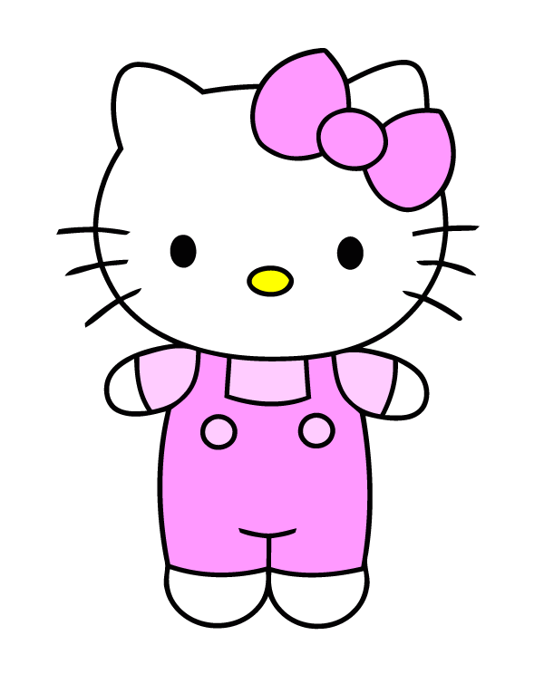 Clip Art Hello Kitty - Clipart library