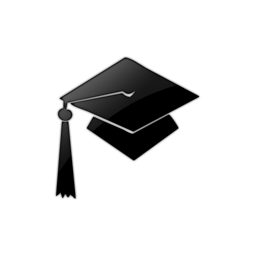 Graduation Cap (Caps) Icon #062553 » Icons Etc