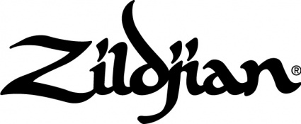 Zildjian logo in elegant black script on white background, iconic cymbal brand emblem.