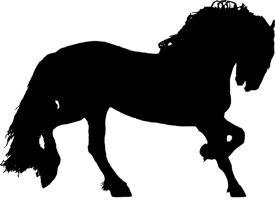 Silhouette Horse